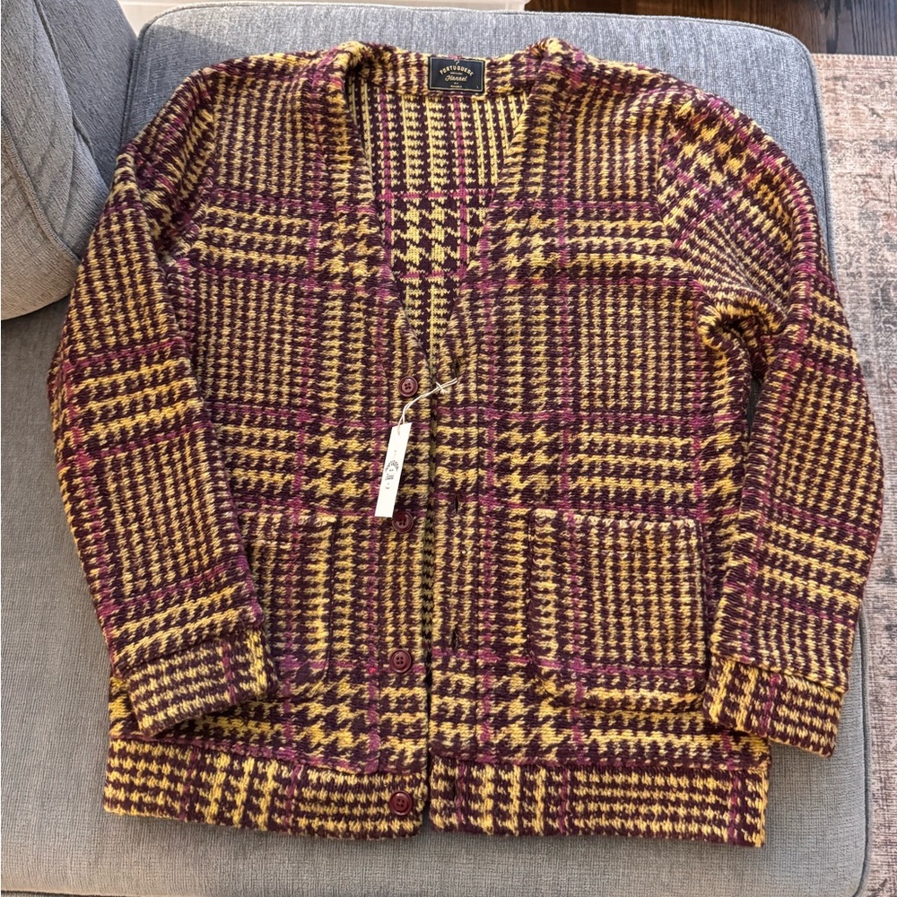 Men’s Portuguese Flannel cardigan